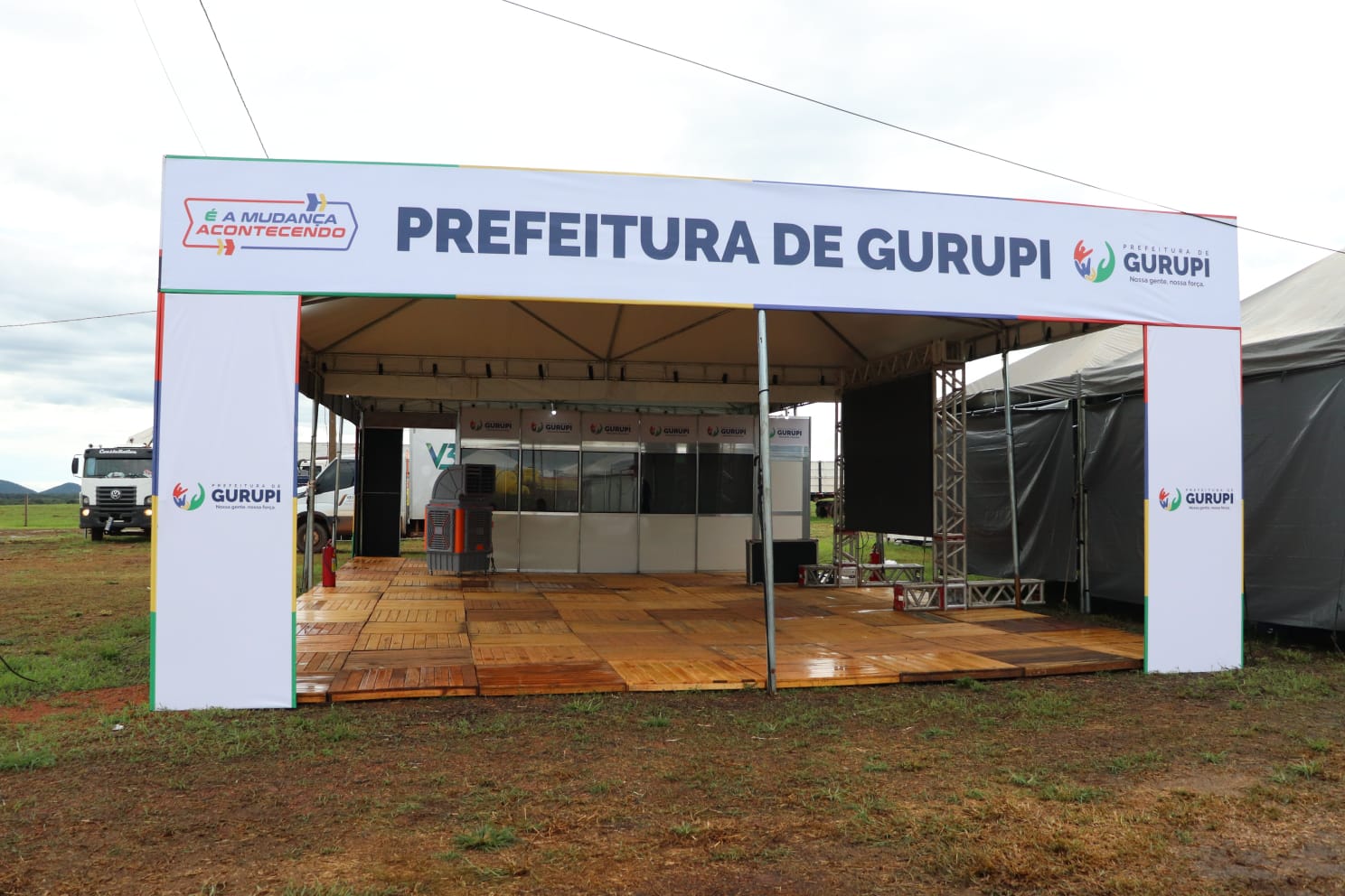 Prefeitura de Gurupi está com estande na feira Agro 360. Foto: Lino Vargas – Secom Gurupi