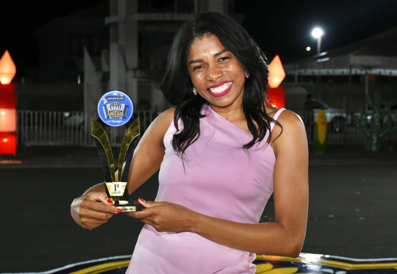 Jéssica Alves, da Império Nordestina, foi anunciada como Rainha do Arraiá. Foto: Lino Vargas – Secom Gurupi