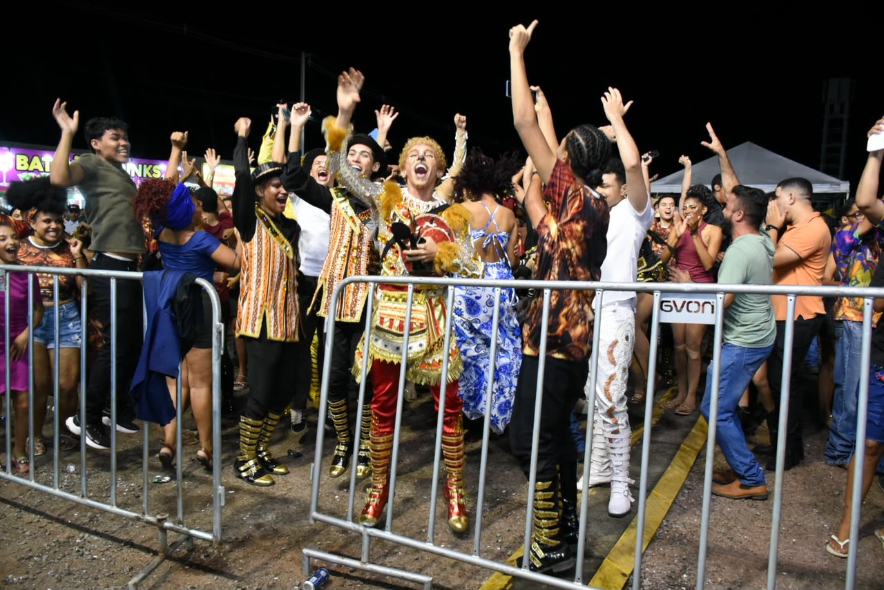 Império Nordestina comemora título do Arraiá da Amizade 2026. Foto: Lino Vargas – Secom Gurupi