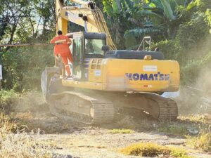 Início das obras de drenagem na avenida Ceará – Foto: Arquivo Secom Gurupi