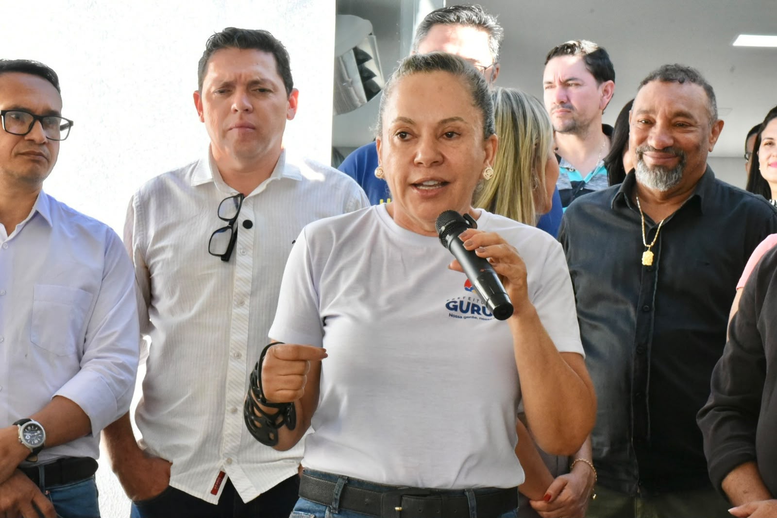 Prefeita Josi Nunes destaca importância do programa para atender um anseio da comunidade gurupiense. Foto: Lino Vargas – Secom Gurupi